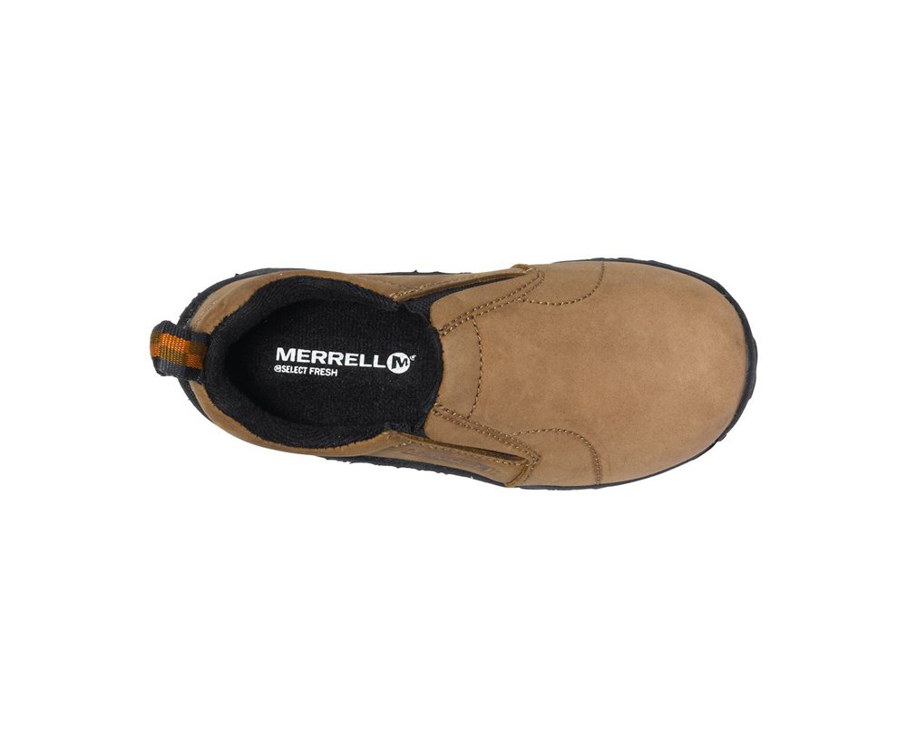 Slip On Criança - Merrell Jungle Moc Nubuck - Marrom - MAY076813
